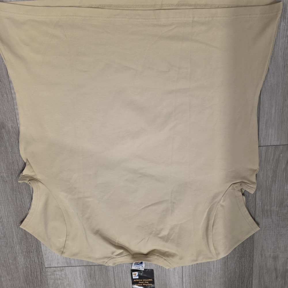 2010 FIFA World Cup South Africa Graphic T-Shirt Beige XL - Picture 6 of 8